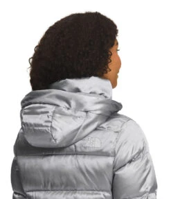'The North Face' Women's Gotham Jacket - Meld Grey 8 'The North Face' Women's Gotham Jacket - Meld Grey -Outdoor Clothing Sale NF0A4R33 8B1 modelhood3 1024x1024@2x