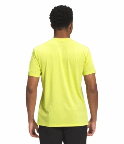 'The North Face' Men's Wander T-Shirt - Sulphur Spring Green Heather 3 'The North Face' Men's Wander T-Shirt - Sulphur Spring Green Heather -Outdoor Clothing Sale NF0A53BQ S2L back 1024x1024@2x