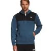 'The North Face' Men’s Standard 1/4 Zip Hoodie - Shady Blue / TNF Black