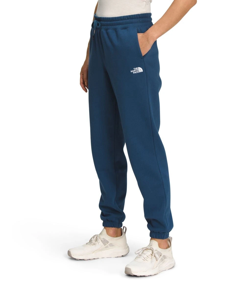 'The North Face' Women's Half Dome Fleece Sweatpants - Shady Blue 2 'The North Face' Women's Half Dome Fleece Sweatpants - Shady Blue - Image 2