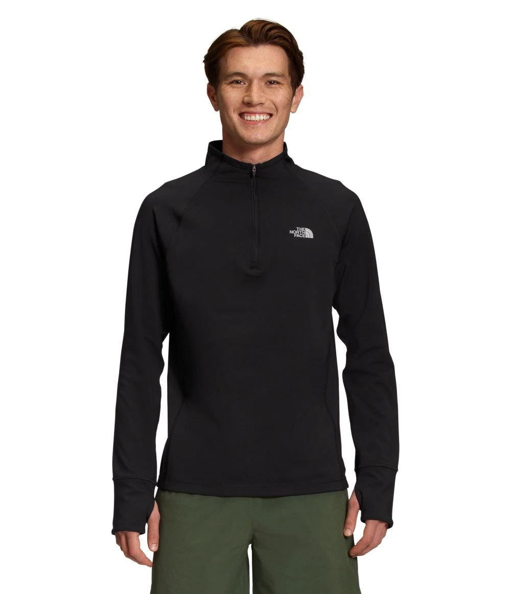 'The North Face' Men's Winter Warm Essential 1/4 Zip - TNF Black 1 'The North Face' Men's Winter Warm Essential 1/4 Zip - TNF Black