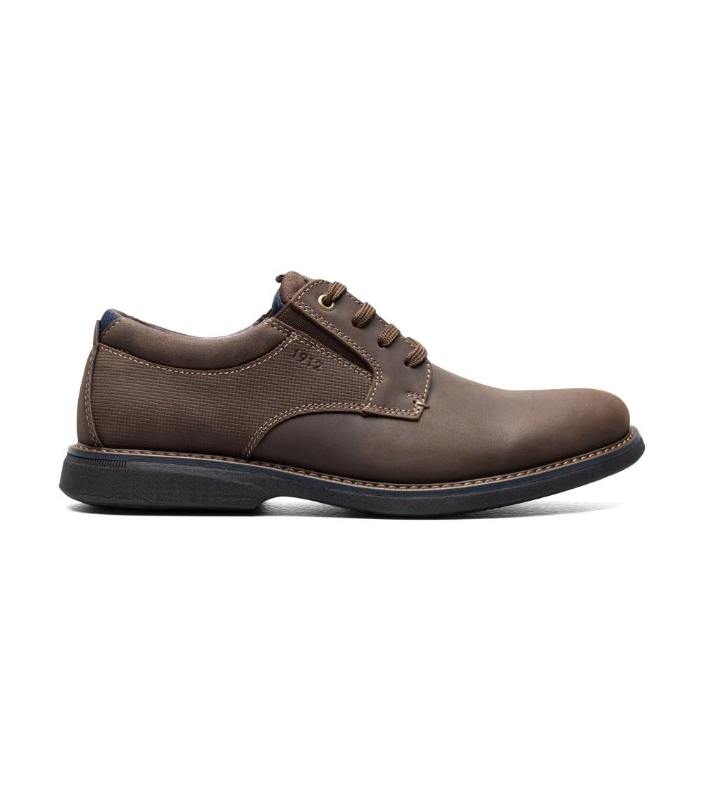 'Nunn Bush' Men's Otto Plain Toe Oxford - Brown 1 'Nunn Bush' Men's Otto Plain Toe Oxford - Brown