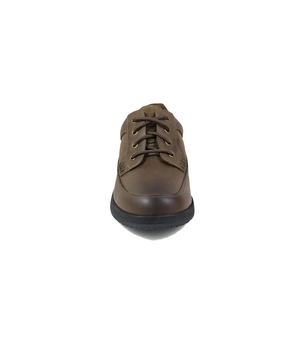 'Nunn Bush' Men's Cam Moc Toe Oxford - Brown Crazy Horse 4 'Nunn Bush' Men's Cam Moc Toe Oxford - Brown Crazy Horse - Image 4