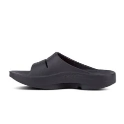 'OOFOS' Unisex OOahh Slide Sandal - Black -Outdoor Clothing Sale Product Images1100BLK 4 1024x1024@2x