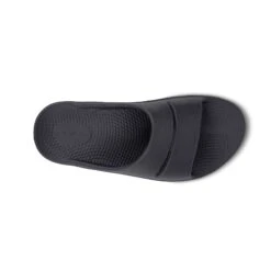 'OOFOS' Unisex OOahh Slide Sandal - Black -Outdoor Clothing Sale Product Images1100BLK 6 1024x1024@2x