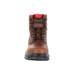 'Rocky' Men's 6" Rams Horn WP Comp Toe - Dark Brown -Outdoor Clothing Sale RKK0257 front 1024x1024@2x