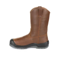 'Rocky' Men's 11" Worksmart Int. Met Guard EH WP Comp Toe - Brown -Outdoor Clothing Sale RKK0264 instep profile 1024x1024@2x