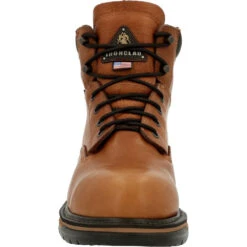 'Rocky' Men's 6" IronClad EH WP Steel Toe - Brown 10 'Rocky' Men's 6" IronClad EH WP Steel Toe - Brown -Outdoor Clothing Sale RKK0330 front 1024x1024@2x