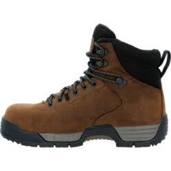 'Rocky' Men's 6" MobiLite EH WP Comp Toe - Dark Brown -Outdoor Clothing Sale RKK0364 instep profile 1024x1024@2x