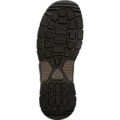 'Rocky' Men's 6" MobiLite EH WP Comp Toe - Dark Brown -Outdoor Clothing Sale RKK0364 outsole 1024x1024@2x