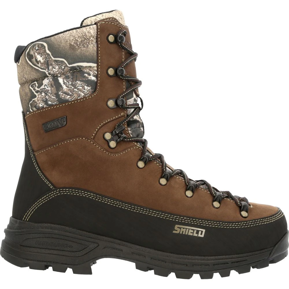 'Rocky' Men's 10" MTN Stalker Pro 800GR WP Hiker - Brown / Black /Realtree ™ 1 'Rocky' Men's 10" MTN Stalker Pro 800GR WP Hiker - Brown / Black /Realtree ™