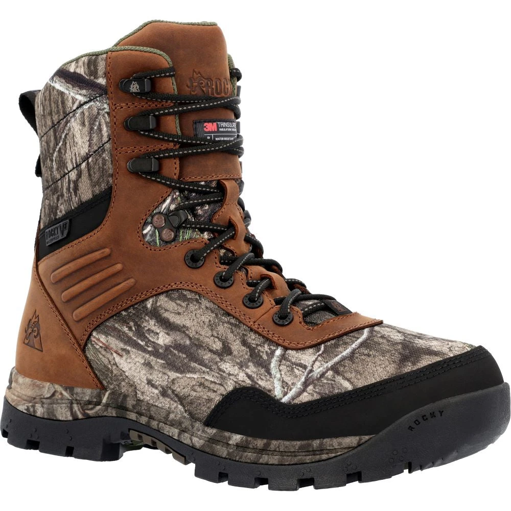 'Rocky' Men's 8" Lynx 800G WP Hunting - Brown / Camo 6 'Rocky' Men's 8" Lynx 800G WP Hunting - Brown / Camo - Image 6