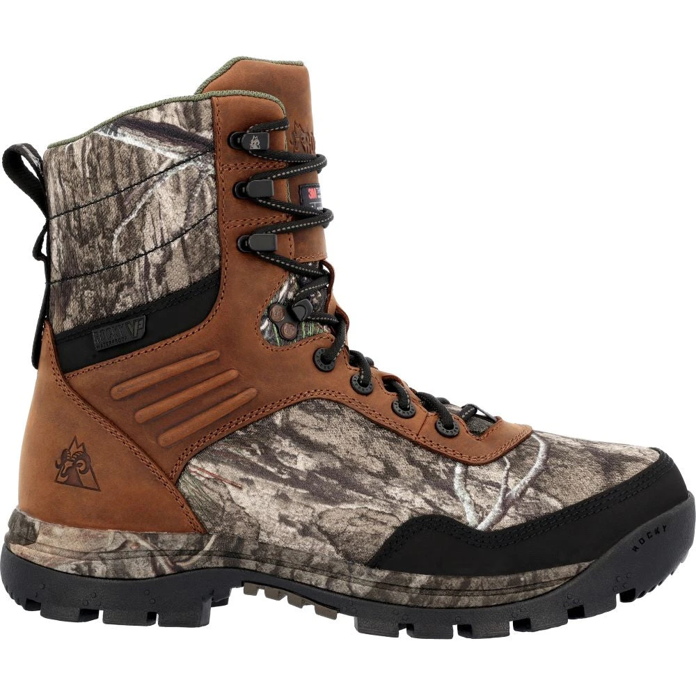 'Rocky' Men's 8" Lynx 800G WP Hunting - Brown / Camo 1 'Rocky' Men's 8" Lynx 800G WP Hunting - Brown / Camo
