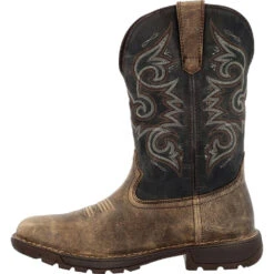 'Rocky' Men's 11" Legacy 32 EH WP Western Square Toe - Brown -Outdoor Clothing Sale RKW0389 instep profile 1024x1024@2x