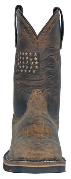 'Hoss Boots' Men's Rushmore Western EH Soft Toe - Rancher Brown -Outdoor Clothing Sale RUSHMORE BROWN SOFTTOE 5L 1024x1024@2x