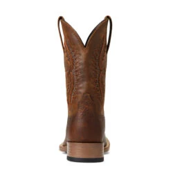'Ariat' Men's 11" Rowder VentTek 360° Western Square Toe - Earth / Mack Brown -Outdoor Clothing Sale S22 MNS WEST 10040237 heel 1024x1024@2x