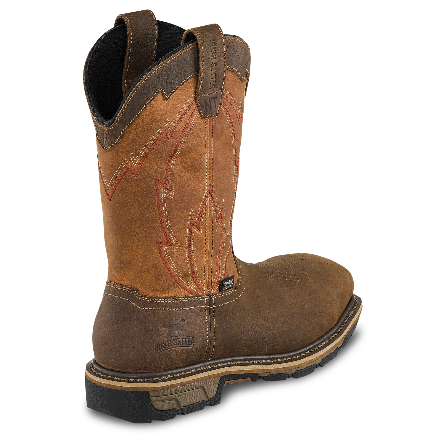 'Irish Setter' Men's 11" Marshall EH WP Safety Toe - Tan / Brown 4 'Irish Setter' Men's 11" Marshall EH WP Safety Toe - Tan / Brown - Image 4