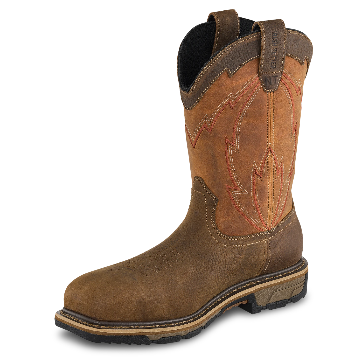 'Irish Setter' Men's 11" Marshall EH WP Safety Toe - Tan / Brown 5 'Irish Setter' Men's 11" Marshall EH WP Safety Toe - Tan / Brown - Image 5