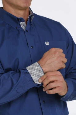 'Cinch' Men's Solid Stretch Classic Fit Button Down - Royal Blue 3 'Cinch' Men's Solid Stretch Classic Fit Button Down - Royal Blue -Outdoor Clothing Sale Solid Stretch Royal Blue Mtw1105445 S 3 98978 1024x1024@2x