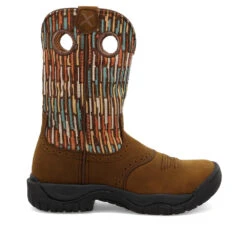'Twisted X' Women's 9" All Around Work Soft Toe - Brown / Multi -Outdoor Clothing Sale WAB0013.02 4800x4800 R 1024x1024@2x