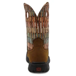 'Twisted X' Women's 9" All Around Work Soft Toe - Brown / Multi -Outdoor Clothing Sale WAB0013.04 4800x4800 R 1024x1024@2x