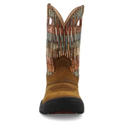'Twisted X' Women's 9" All Around Work Soft Toe - Brown / Multi -Outdoor Clothing Sale WAB0013.08 4800X4800 R 1024x1024@2x