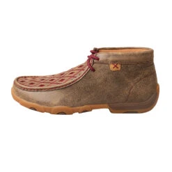 'Twisted X' Women's Diamond Chukka Driving Moc - Bomber / Mahogany -Outdoor Clothing Sale WDM0071.02 1024x1024@2x