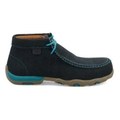 'Twisted X' Women's Chukka Driving Moc EH Comp Toe - Dark Teal / Turquoise -Outdoor Clothing Sale WDMNT01.02 4800x4800 R 1024x1024@2x