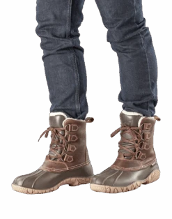 'Baffin' Men's 12" Yellowknife Insulated WP Boot - Brown -Outdoor Clothing Sale YELLOWKNIFE BBJ ONFOOT 1024x1024@2x