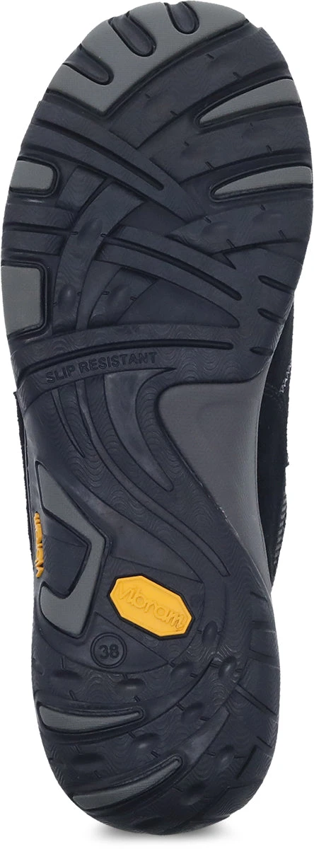 'Dansko' Women's WP Paisley - Black Suede (Wide) 3 'Dansko' Women's WP Paisley - Black Suede (Wide) - Image 3