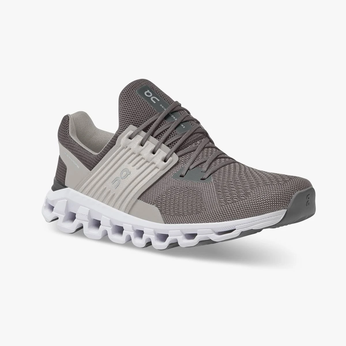 'On Running' Men's Cloudswift - Rock / Slate 5 'On Running' Men's Cloudswift - Rock / Slate - Image 5