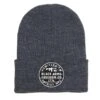 'Howitzer' Men's Arms Beanie - Charcoal Heather