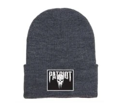 'Howitzer' Men's Patriot Beanie - Charcoal