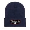 'Howitzer' Men's Stamp Beanie - Navy