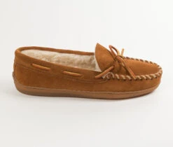 'Minnetonka' Men's Pile Lined Hardsole Moc Slipper - Brown (Ext. Sizes) -Outdoor Clothing Sale mens slippers pile hardsole brown 3902 02 bb53561f 3d00 4d95 b72d aed9543613d1 1024x1024@2x