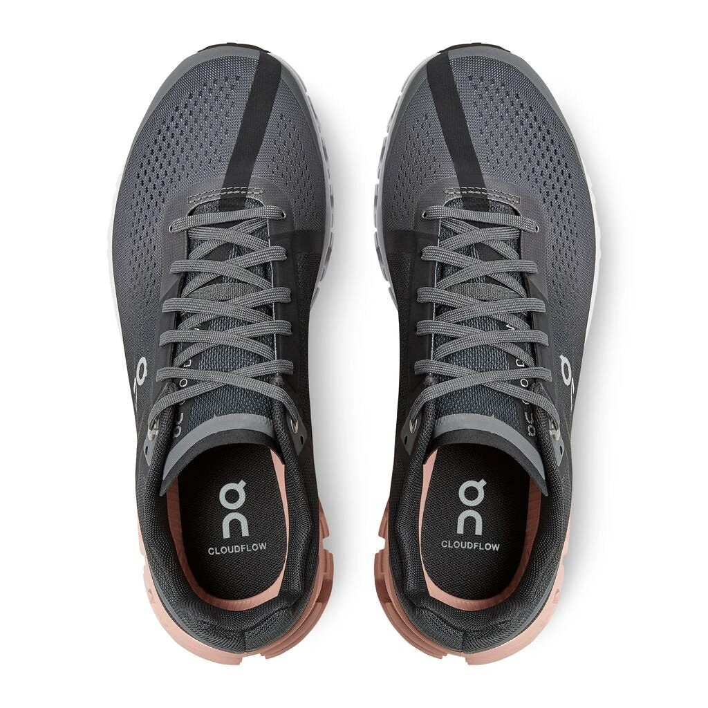 'On Running' Women's Cloudflow - Rock / Rose 2 'On Running' Women's Cloudflow - Rock / Rose - Image 2