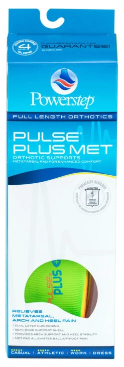 'Powerstep' Pulse Plus Met Insoles -Outdoor Clothing Sale pulseplus box 1024x1024@2x