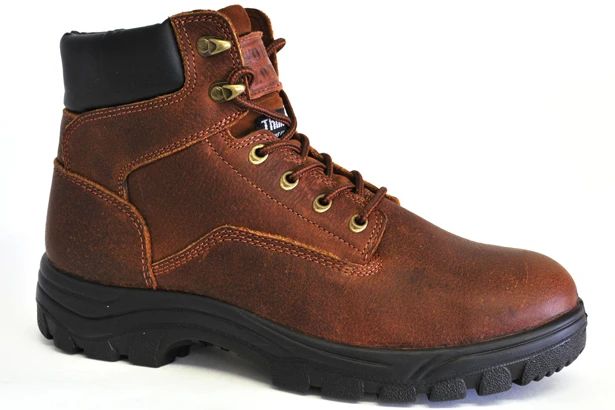 'Work Zone' Men's 6" 200GR EH WP Soft Toe - Brown 1 'Work Zone' Men's 6" 200GR EH WP Soft Toe - Brown