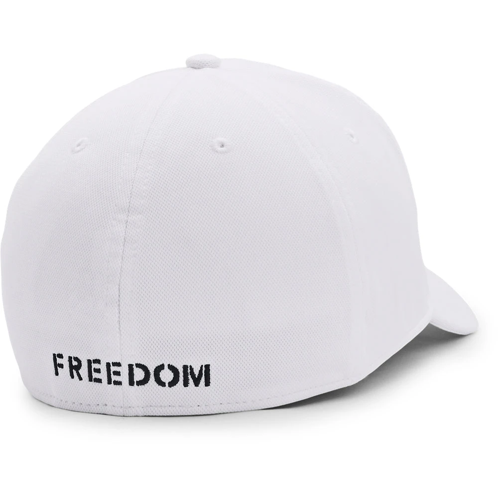 'Under Armour' Men's Freedom Blitzing Hat - White 2 'Under Armour' Men's Freedom Blitzing Hat - White - Image 2