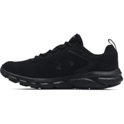 'Under Armour' Men's Charged Assert - Black / Black -Outdoor Clothing Sale s7.3024590 003 A 1024x1024@2x