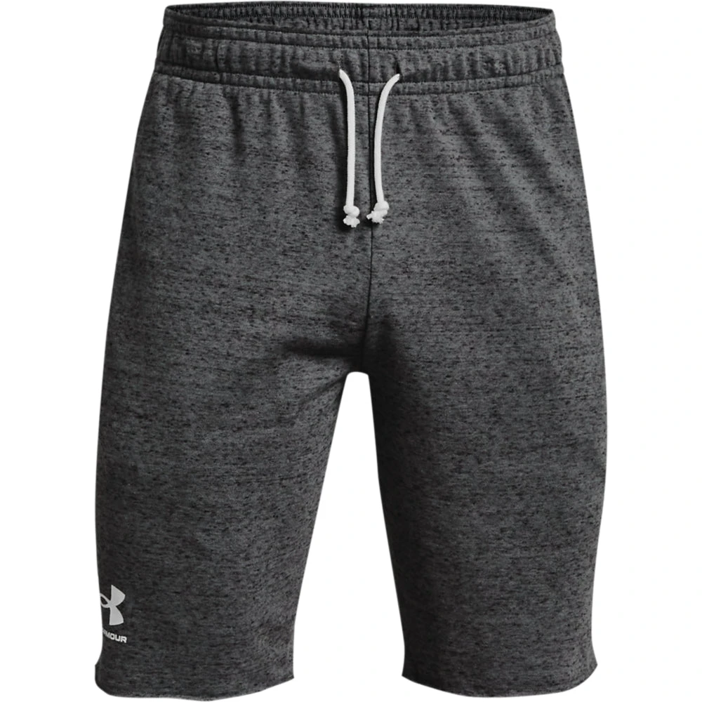 'Under Armour' Men's Rival Terry Shorts - Pitch Grey 1 'Under Armour' Men's Rival Terry Shorts - Pitch Grey