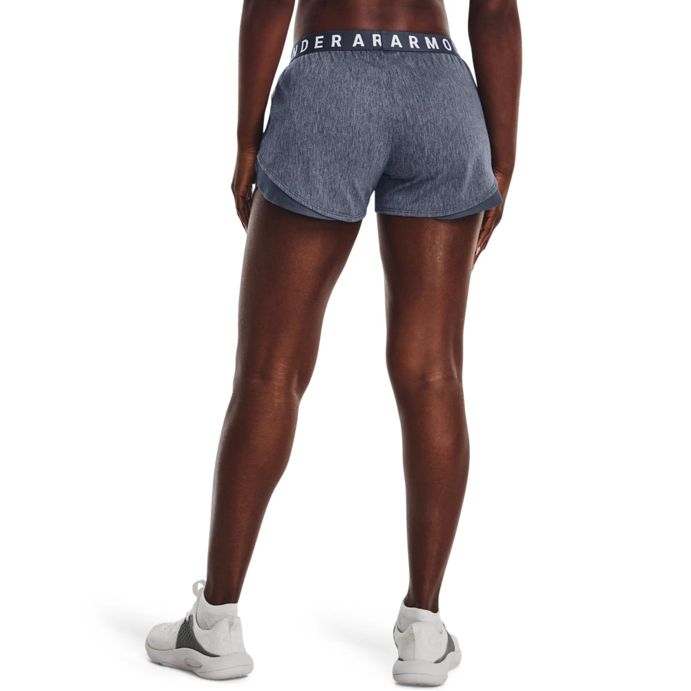 'Under Armour' Women's Play Up Twist Shorts 3.0 - Purple 3 'Under Armour' Women's Play Up Twist Shorts 3.0 - Purple - Image 3