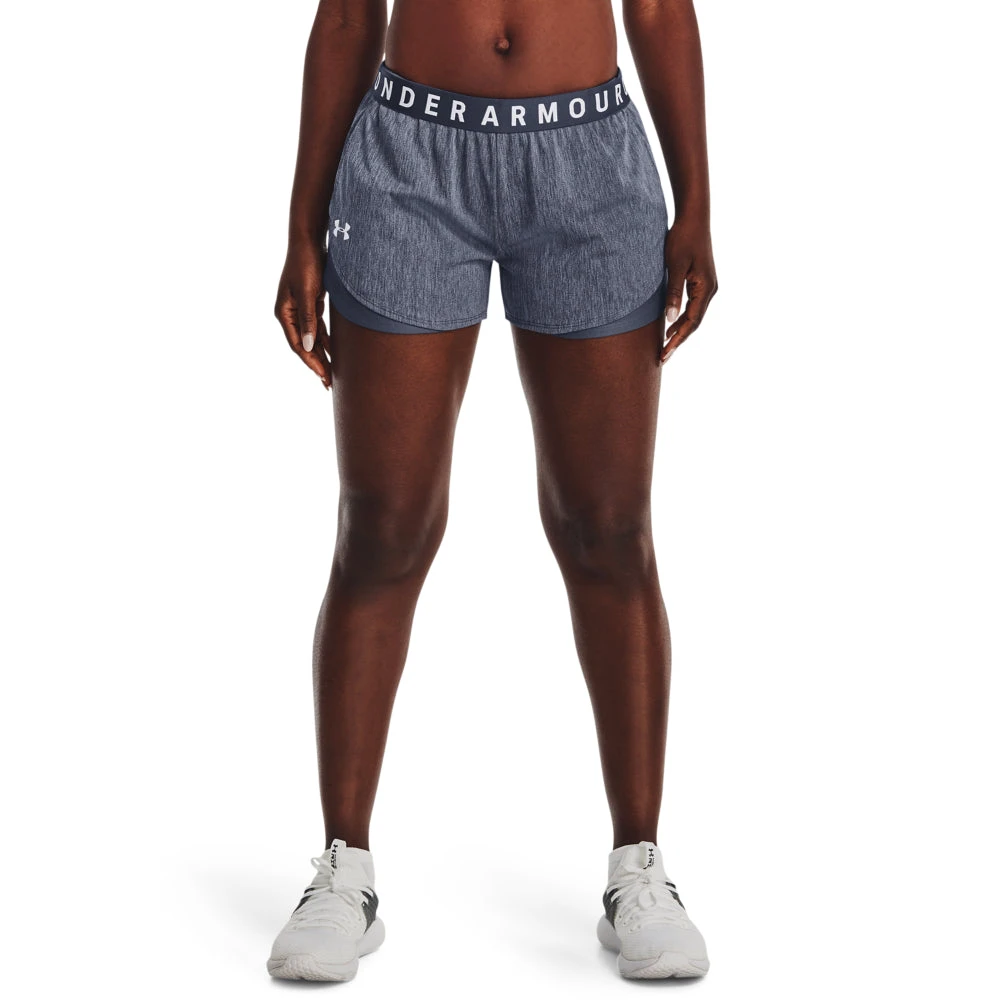 'Under Armour' Women's Play Up Twist Shorts 3.0 - Purple 2 'Under Armour' Women's Play Up Twist Shorts 3.0 - Purple - Image 2