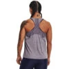 'Under Armour' Women's Knockout Mesh Back Tank - Club Purple