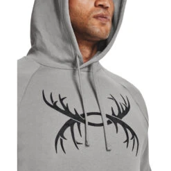'Under Armour' Men's Rival Fleece Antler Hoodie - Tin 4 'Under Armour' Men's Rival Fleece Antler Hoodie - Tin -Outdoor Clothing Sale s7.V5 1365679 558 HOOD 1024x1024@2x