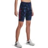'Under Armour' Women's Meridian Freedom Biker Shorts - Academy / Red