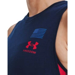 'Under Armour' Women's Freedom Repeat Muscle Tank - Academy / Red 6 'Under Armour' Women's Freedom Repeat Muscle Tank - Academy / Red -Outdoor Clothing Sale s7.V5 1370071 408 COLLAR 1024x1024@2x
