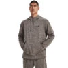 'Under Armour' Men's Fleece Twist Hoodie - Pewter