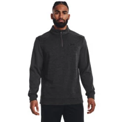 Outdoor Clothing Sale 32 'Under Armour' Men's Fleece Twist 1/4 Zip - Jet Grey