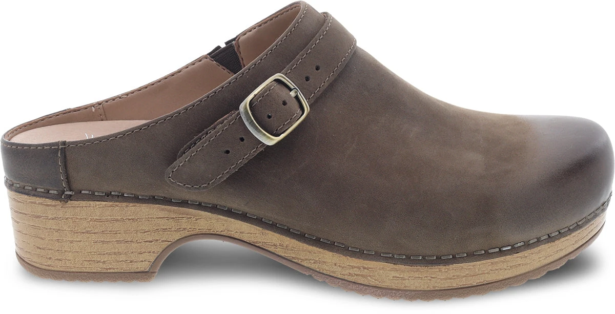 'Dansko' Women's Berry - Mushroom Burnished Nubuck 1 'Dansko' Women's Berry - Mushroom Burnished Nubuck